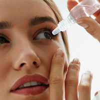 Eye drop photo